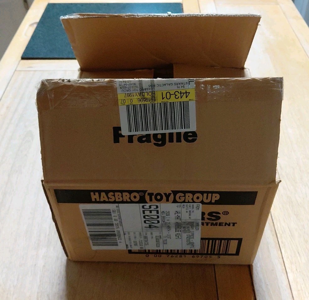 Kenner Star Wars Power Of The Force Case Of 14 In Shipping Box