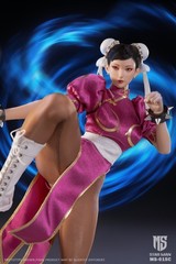 MS-015C: Star Man 1/6 Street Fighter Chun-li Female Action Figure (Purple Ver.)