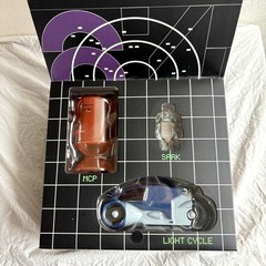 Medicom Toy Kubrick TRON ABCD set of 4 Light Cycle Encom Figure Disney Mint