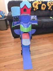 PJ Masks Transforming 2 in 1 Mobile HQ,Playset Kids Toys Ages 3 Up (No Figures)