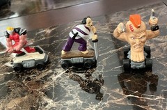 1991 Savage Mondo Blitzers Kenner Figures on Wheeled Bases