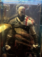 NECA God of War Kratos Action Figure Adjustable w/ Axe, Dagger & Shield