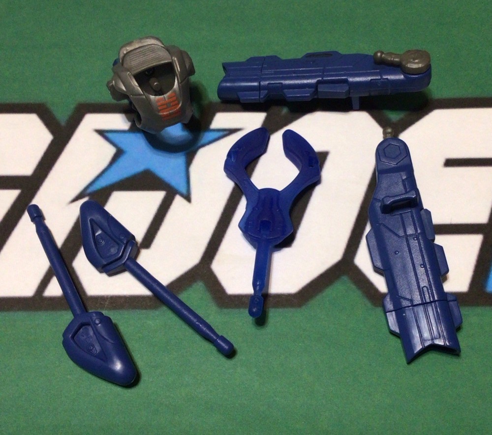 SNAKE EYES (v58) G.I. Joe Retaliation Hasbro Weapon Parts Lot F10 985U