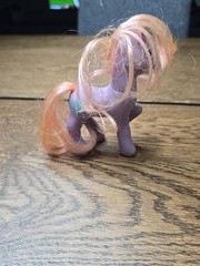 My Little Pony G2 MLP Petal Blossom Purple Pony Pink Hair Vintage 1997 Figure
