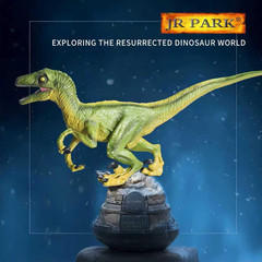 Dinosaur Toy Set 15.6 Inch Velociraptor Action Figure for Kids Boys Girls