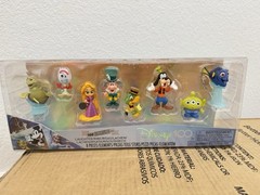 Disney 100 /100 Years of Laughter 8 Figure Set- A New – Nemo -Goofy and More
