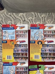 Vintage Toy Biz Marvel Original X-Men Series 4, 1994, New Sealed, Lot of 7