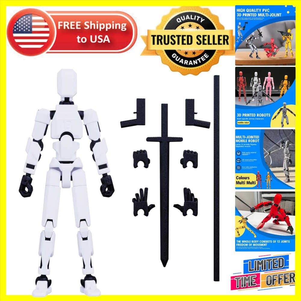 High-Quality Titan 13 Action Figure – 3D Printed with Endless Customization