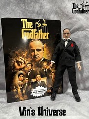 Custom 8″ Mego Marlon Brando Don Vito Corleone the Godfather Action Figure