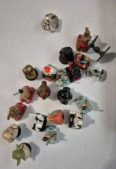 Star Wars Mixed Lot of Toys action figures, PEZ Funko Lightsabers McDonald’s