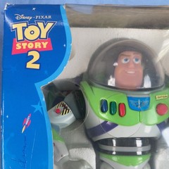 Buzz Aldrin signed Toy Story Buzz Lightyear Ultimate Talking Action Figure