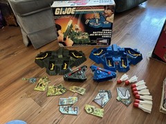 1982 GI JOE Cobra Battle Game with Original Box – Incomplete