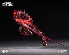 INART MAG-C0001 1/12 Batman Dark Nights Metal Red Death Action Figure In Hand