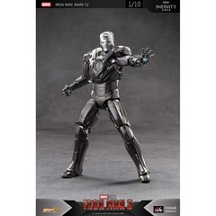 HIPLAY ZD Toys 1/10 Marvel Iron Man MK20 MK31 MK32 MK34 Action Figure Non-LED