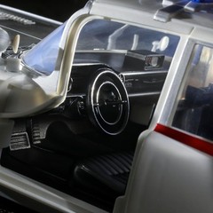 Ghostbusters Plasma Series Ecto-1 (1984), 1:18 Scale Collectible Toy Car