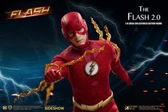 DC The Flash 2.0 Deluxe Action Figure 1:8 Grant Gustin CW Star Ace Sideshow