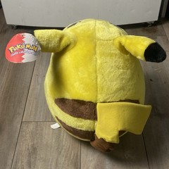 1999 Pokémon Fat Pikachu Jumbo Plush Toy 16″ W/ Tag Nintendo Vintage