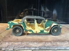 GI Joe Cobra Brawler Humvee Assault Jeep Military Action Figure Vehicle 2001 Toy