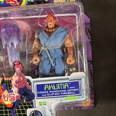 WOLVERINE VS AKUMA MARVEL CAPCOM X-MEN VS STREET FIGHTER ACTION FIGURE TOY BIZ