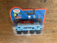 2005 Learning Curve Wooden Thomas Train D199! New!