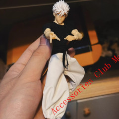 1/12 Custom Hands + shoes + head sculpt For 6” Jujutsu Kaisen Satoru Gojo set