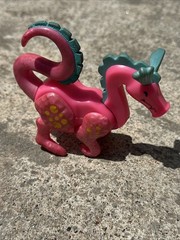 1974 Little People Toy Castle Pink Dragon Figure