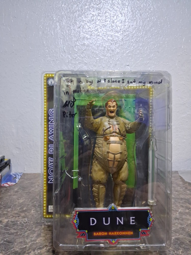 Dune Baron Harkonnen Figure SOTA Toys Now Playing Series 3 Brad Dourif SIGNED