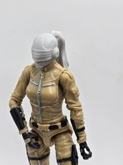 3d Print DAWN MORENO PONYTAIL HEAD 1:18 3 3/4″ GI Joe 25th Anniversary B118