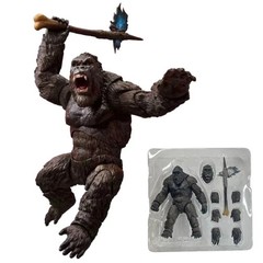 King Kong Monster Gorilla 5″ Action Figure w/Battle Axe VS Godzilla Bulk Pack