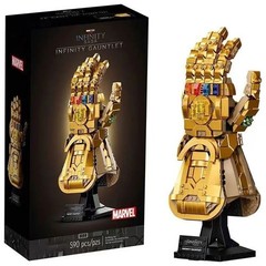 New 32Cm Figure Blocks Bricks Toys Iron Man Nano Gauntlet Thanos Infinity Buildi