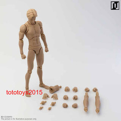 US Mirrfig MF001 1/12 Male Pale /Yellow thin Super Flexible Head Figure Body