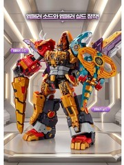 Miniforce Dinoid Warrior DINO EMPEROR 5-Integration Dinosaur Robot 2025 K-TOY