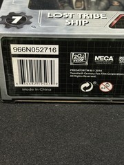 MISB NECA Cinemachines PREDATOR Lost Tribe Ship Alien Space Die CAST Vehicle NEW