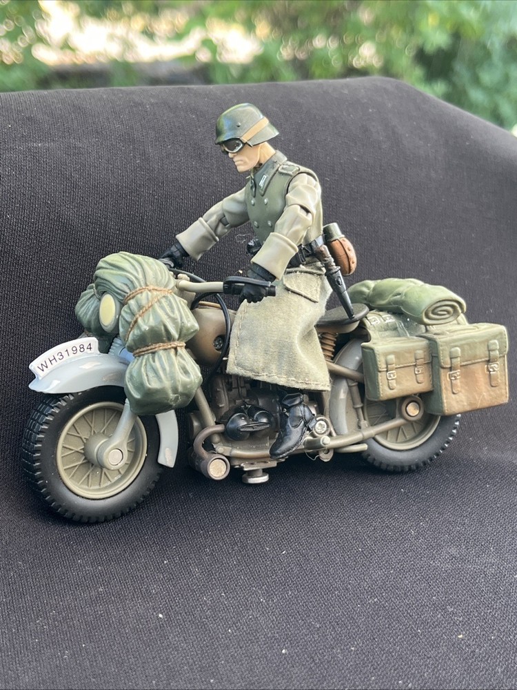 Indiana Jones 3.75” Last Crusade German Motorcycle Soldier Figure Loose READ
