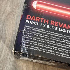 Star Wars Black series Darth Revan Force FX Elite Light Saber E8940 LED Sealed