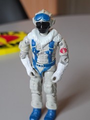 Vintage GI Joe Cobra Wolf with Ice Viper 1987 Hasbro