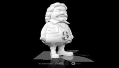 Brand New Ron English MC Supersized 9” Porcelain Figure By K.Olin Tribu