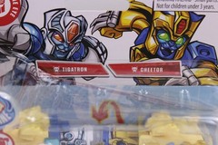 Hasbro Transformers Swapticons Tigatron Cheetor Beast Wars Twist and Combine