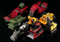 NEW 8 In 1 Oversize Devastator Action Figures Robot Transformation Toy Kids Toys