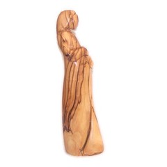 The Helper in Childbirth – Mary Pregnant Carrying Jesus in Womb -Olive Wood 8 In