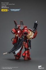 JOYTOY Warhammer 40K 1/18 Action Figures Blood Angels Captain With Jump Pack
