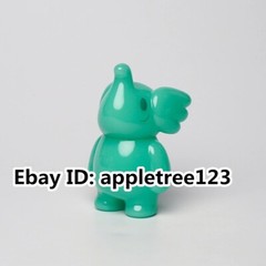 UNBOX ELFIE HERE I AM! 100% MINT Green SOFT VINYL SOFUBI Figure Toy H7CM(2.8in)