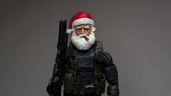 Custom Painted SMOKING SANTA HEAD 1:12 6″ Classified/ Legend Compatible