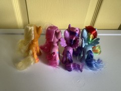 My Little Pony G4 Rainbow Dash Pinkie Pie Applejack Twilight Cutie Mark Magic