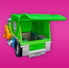 Spin Master PAW Patrol Skye Rescue Jet Vehicle, Pup, & Rocky’s Recycle Truck Lot