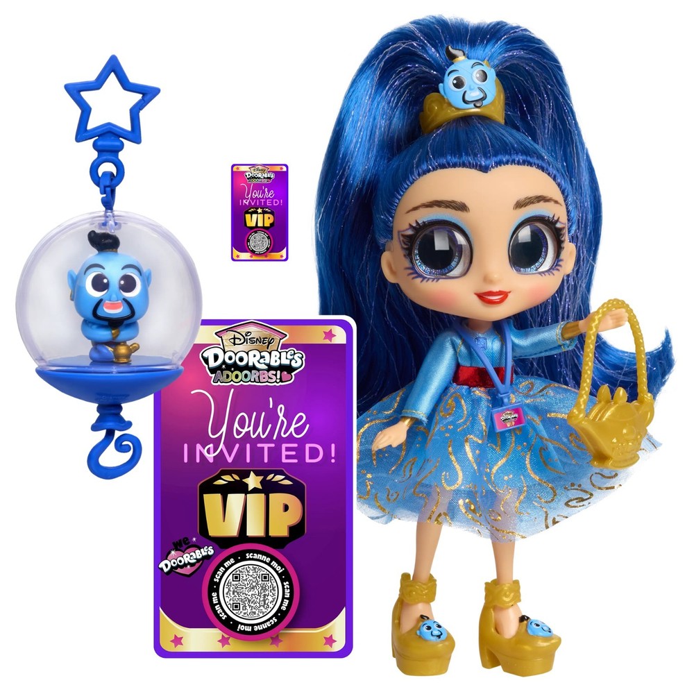 Disney Doorables ADOORBS! Series 2 GIA Aladdin Genie Superfan Doll SEALED
