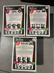 Skelanimals Set Vinyl Figures Chungkee, Diego And Marcy