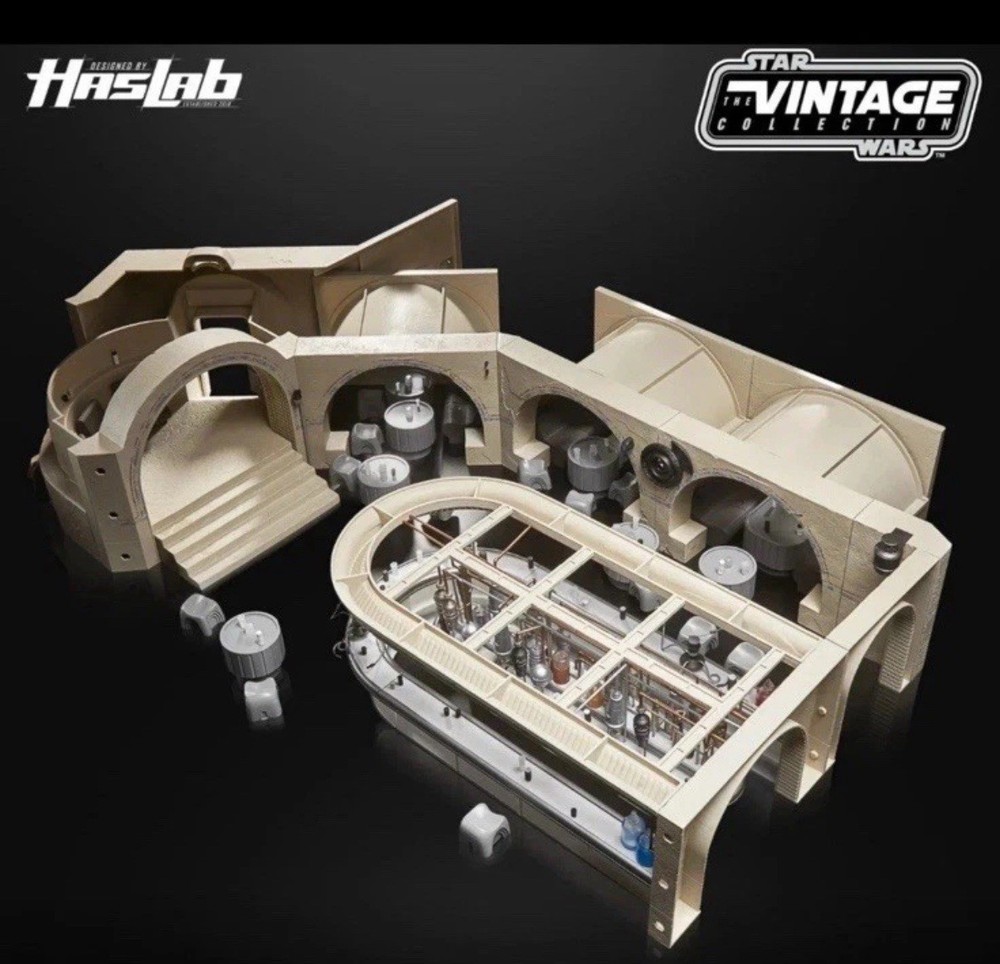 Star Wars The Vintage Collection Haslab Cantina DELUXE With All Figures – SEALED