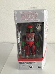 Star Wars Black Series Mandalorian 6″ Warrior Holiday Edition Target Exclusive