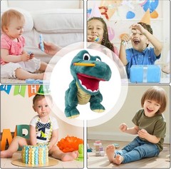 Jeffy Puppet Booger The Dinosaur Puppet Dino Plushies Hand Puppet Role Play Toy